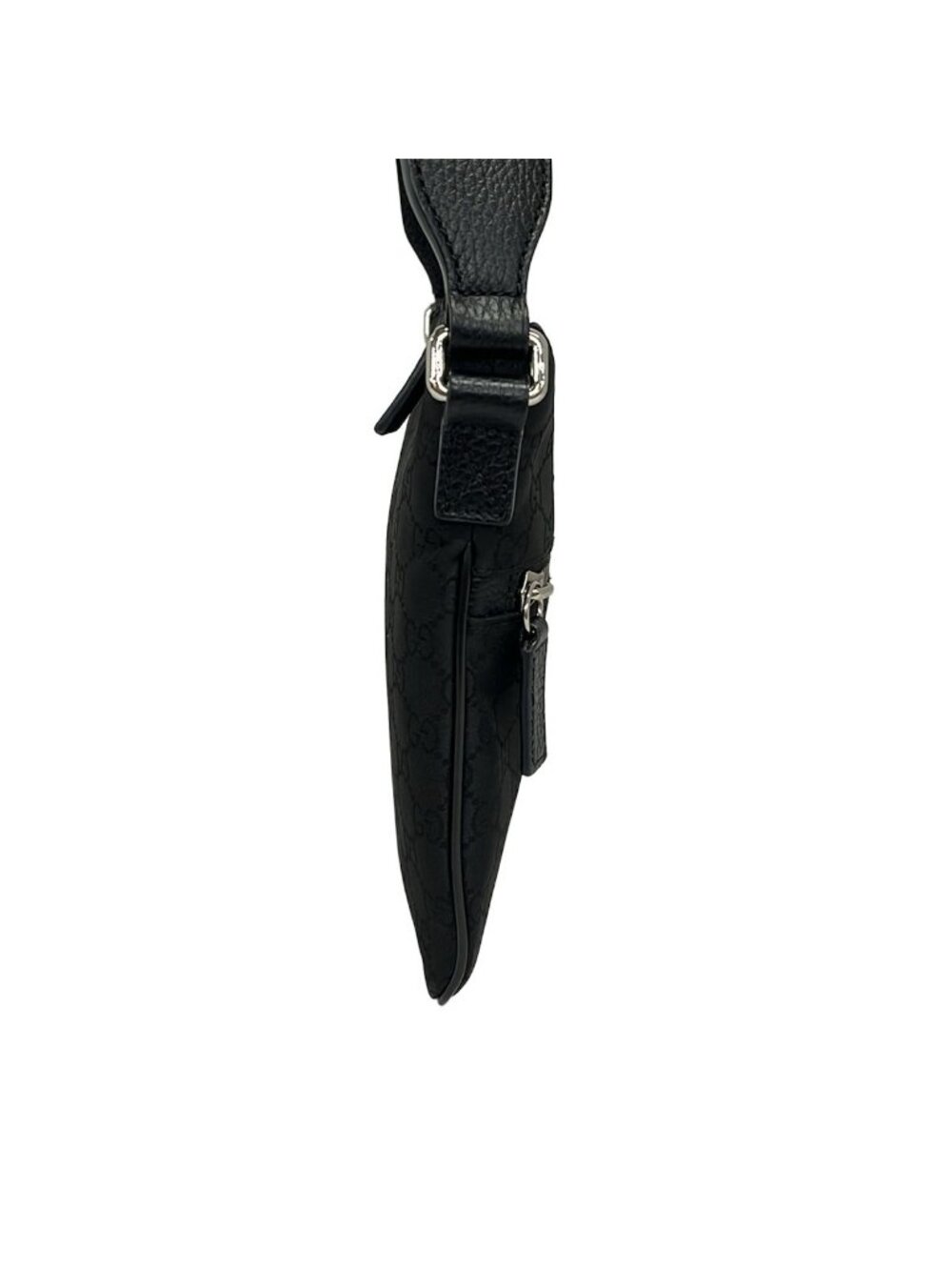 Gucci Shoulder Bag GG Pattern Black Leather - Picture 4 of 9